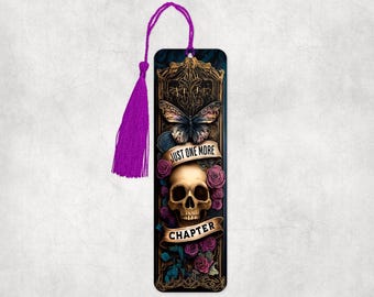 Metal Bookmark - Gothic - One More Chapter