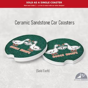 Goose Bumps - Ceramic Car Coaster (Single Pack)