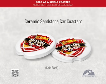 Spain | World Cup 2026 - Ceramic Car Coaster