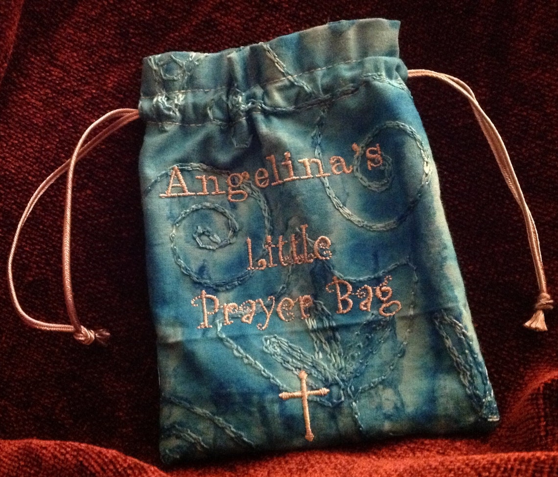 My Little Prayer Bag Personalized Etsy