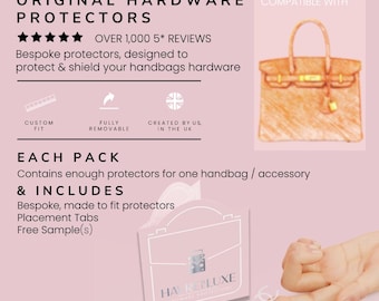 Birkin 30 Hardware Protectors | Clear Luxury, Scratch Resistant