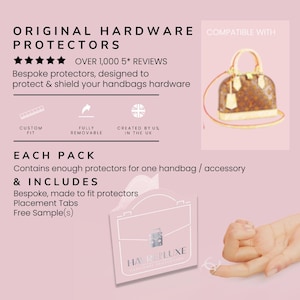 Full Set Alma BB Clear Luxury Hardware Protectors | Protect your accessories against scratches&scuffs, Keep accessories looking