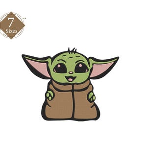 Baby Embroidery Design Stitch Fill Stitch Machine Embroidery Designs 7 sizes instant download