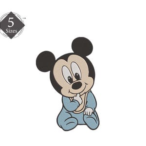 Baby Minnie Mouse Macchina Ricamo Design 5 dimensioni download immediato