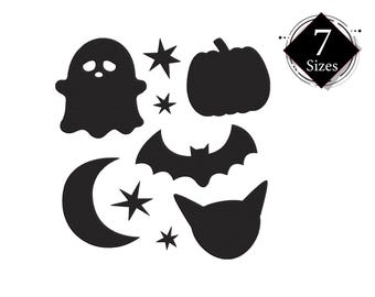 Spooky Halloween Embroidery Design, Digital File, Instant Download 6 sizes