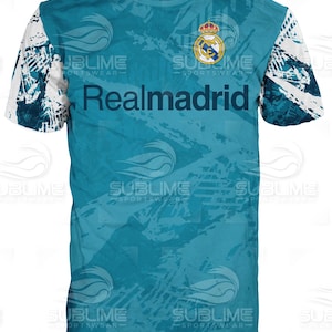 Real Madrid T-Shirt – Custom Football Fan T-Shirt | Stylish Soccer Apparel, Gift for Real Madrid Supporters, Comfortable Streetwear