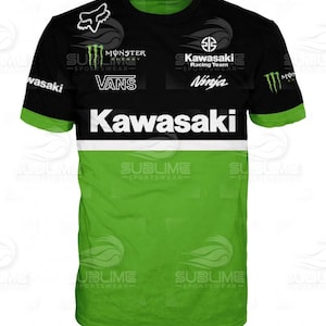 Kawasa T-Shirt & Long-Sleeve | Custom Sublimation 3D Print | Motorcycle Lover Gift | Stylish Riders Streetwear