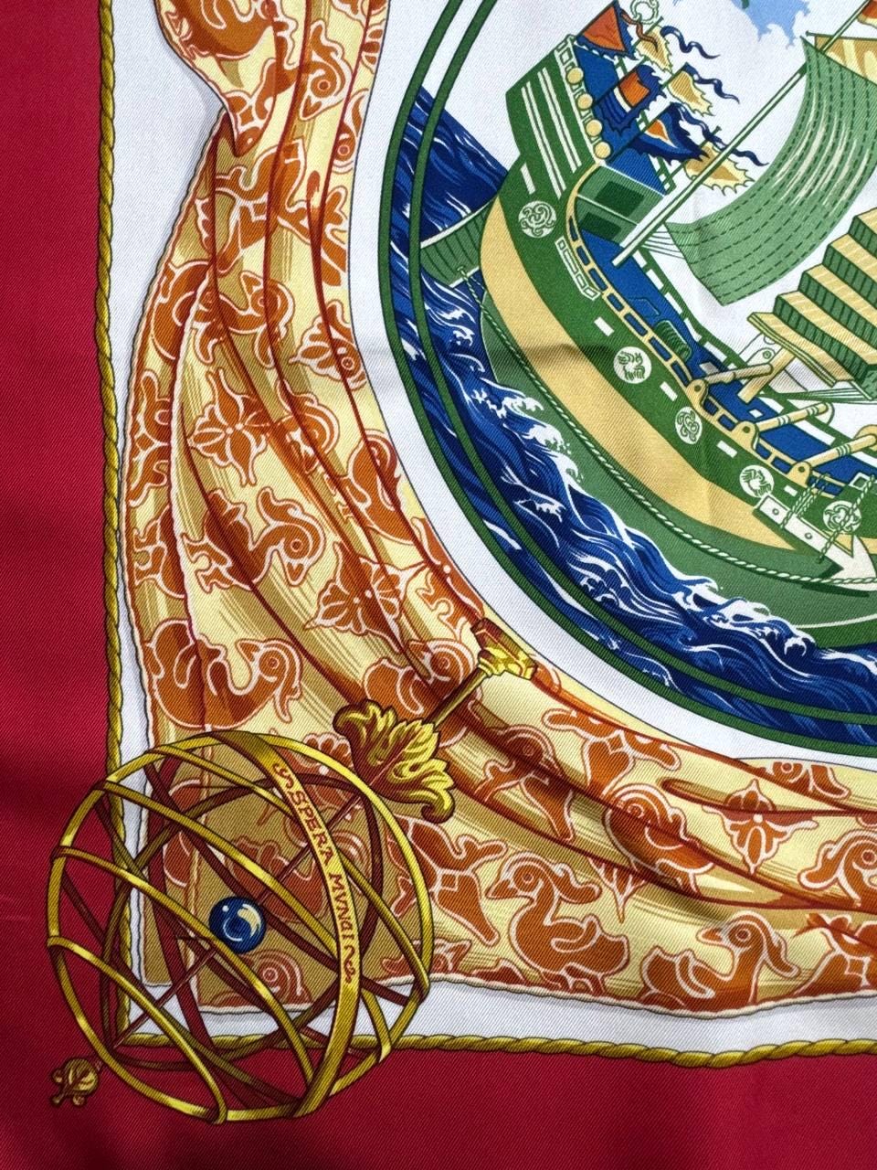 Vintage 90's Hermes Silk Scarf 
