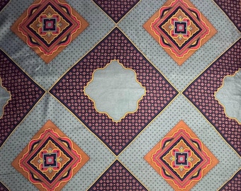 Vintage 90's  Mantero silk scarf -100% silk