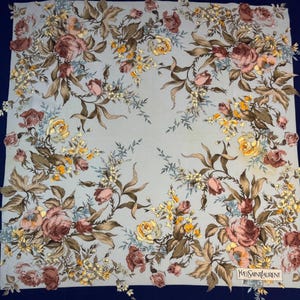 Yves saint laurent scarf - Etsy 日本