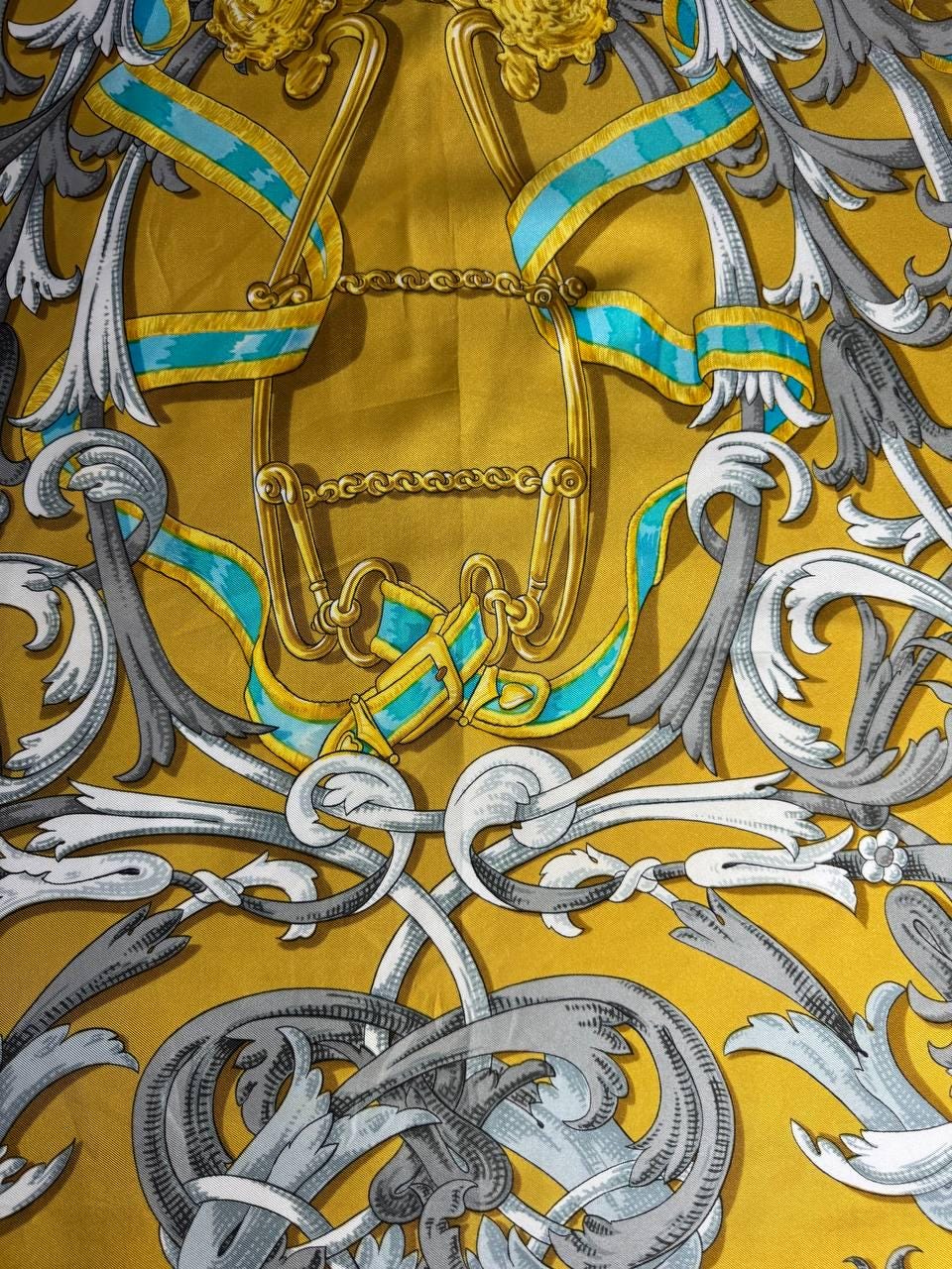 Vintage 90's Hermes Silk Scarf 