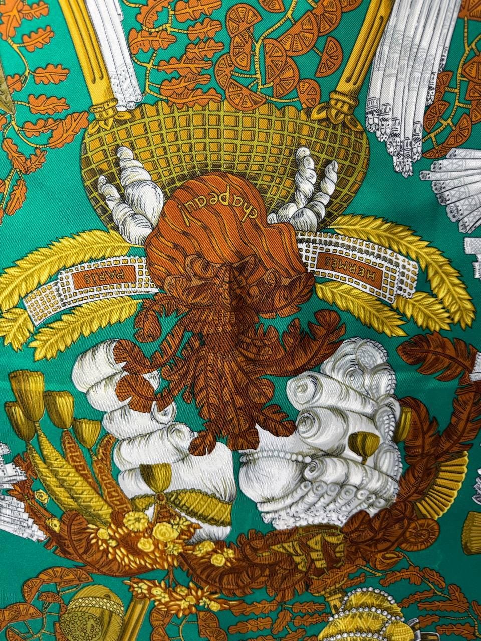 Vintage 90's Hermes Silk Scarf 