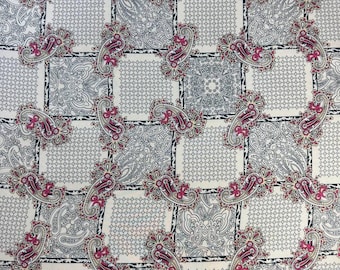 Vintage 90's  Francesca maglia silk scarf -100% silk