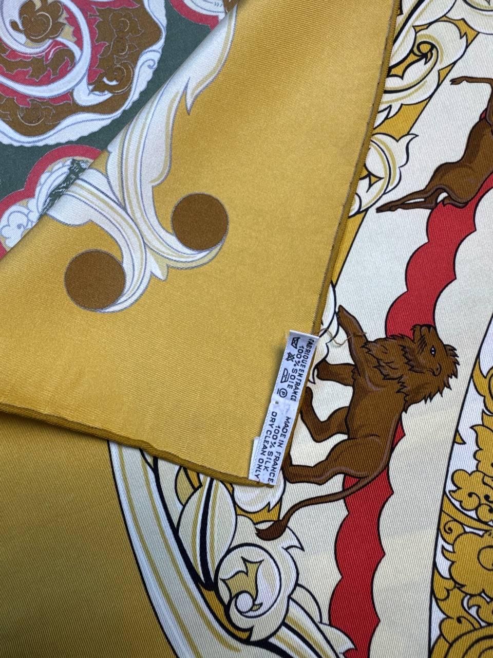 Vintage 90's Hermes Silk Scarf 