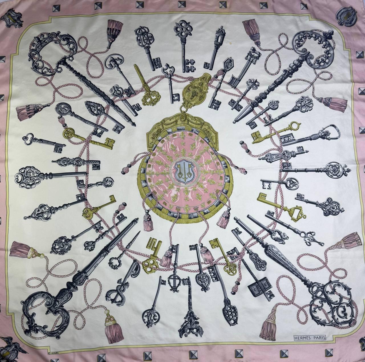 Hermès Paris スカーフ Vintage 90's Hermes Silk Scarf 