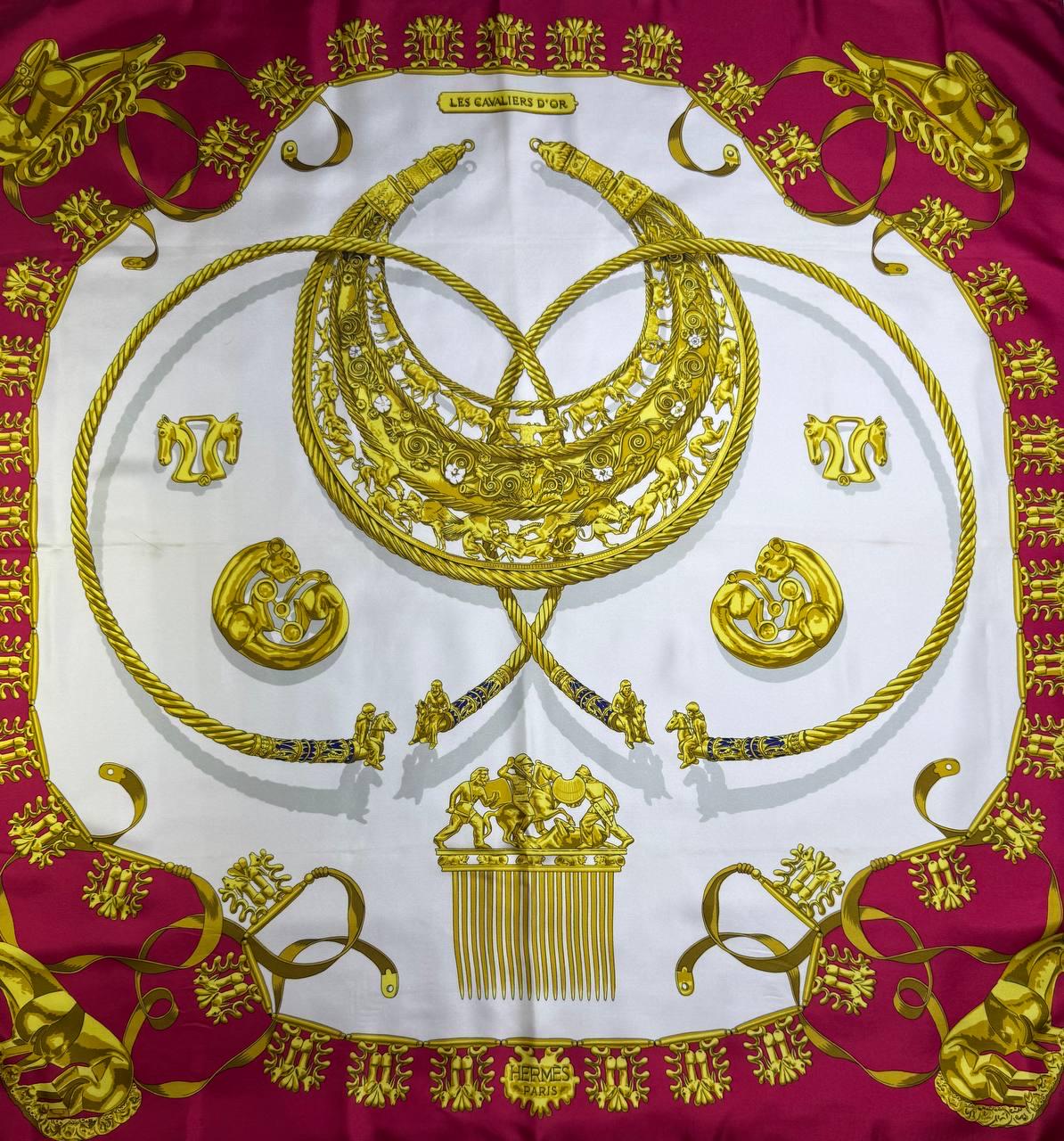 Vintage 90's Hermes Silk Scarf 