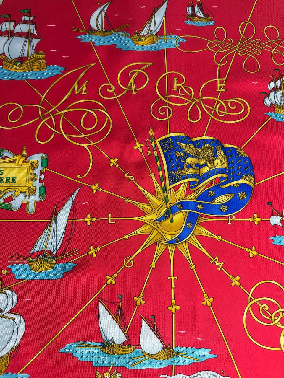 Vintage 90's Hermes Silk Scarf 
