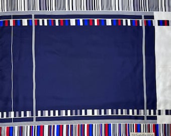 Vintage 90's  Yves saint laurent silk scarf -100% silk