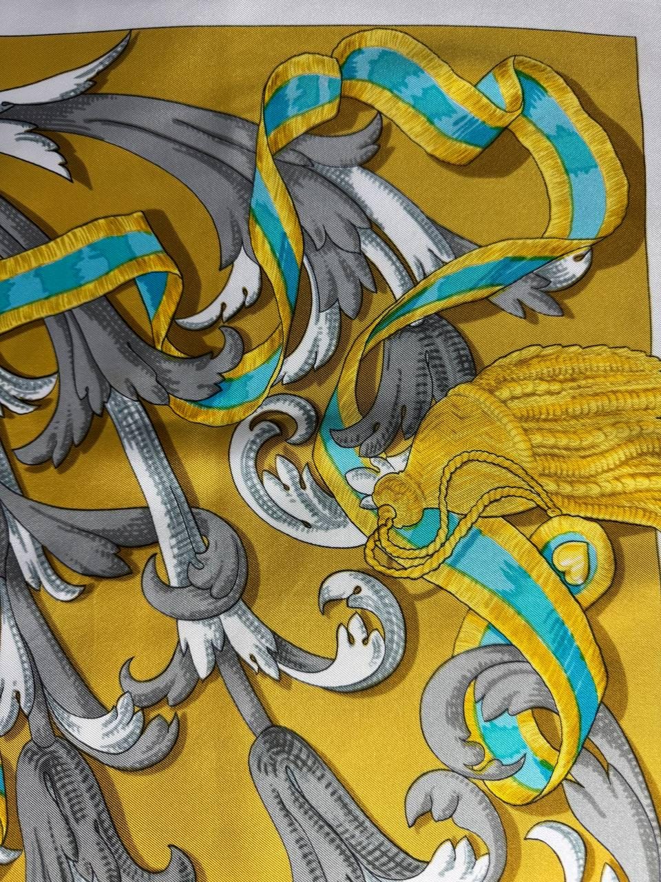 Vintage 90's Hermes Silk Scarf 