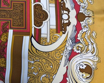 Vintage 90's Hermes Silk Scarf 