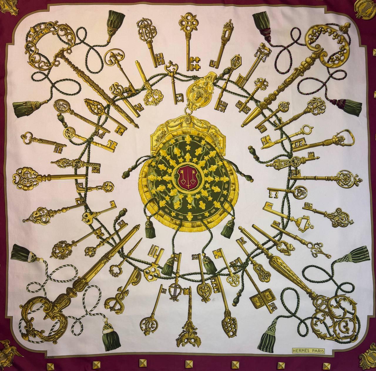 Hermes Keys Scarf - Etsy