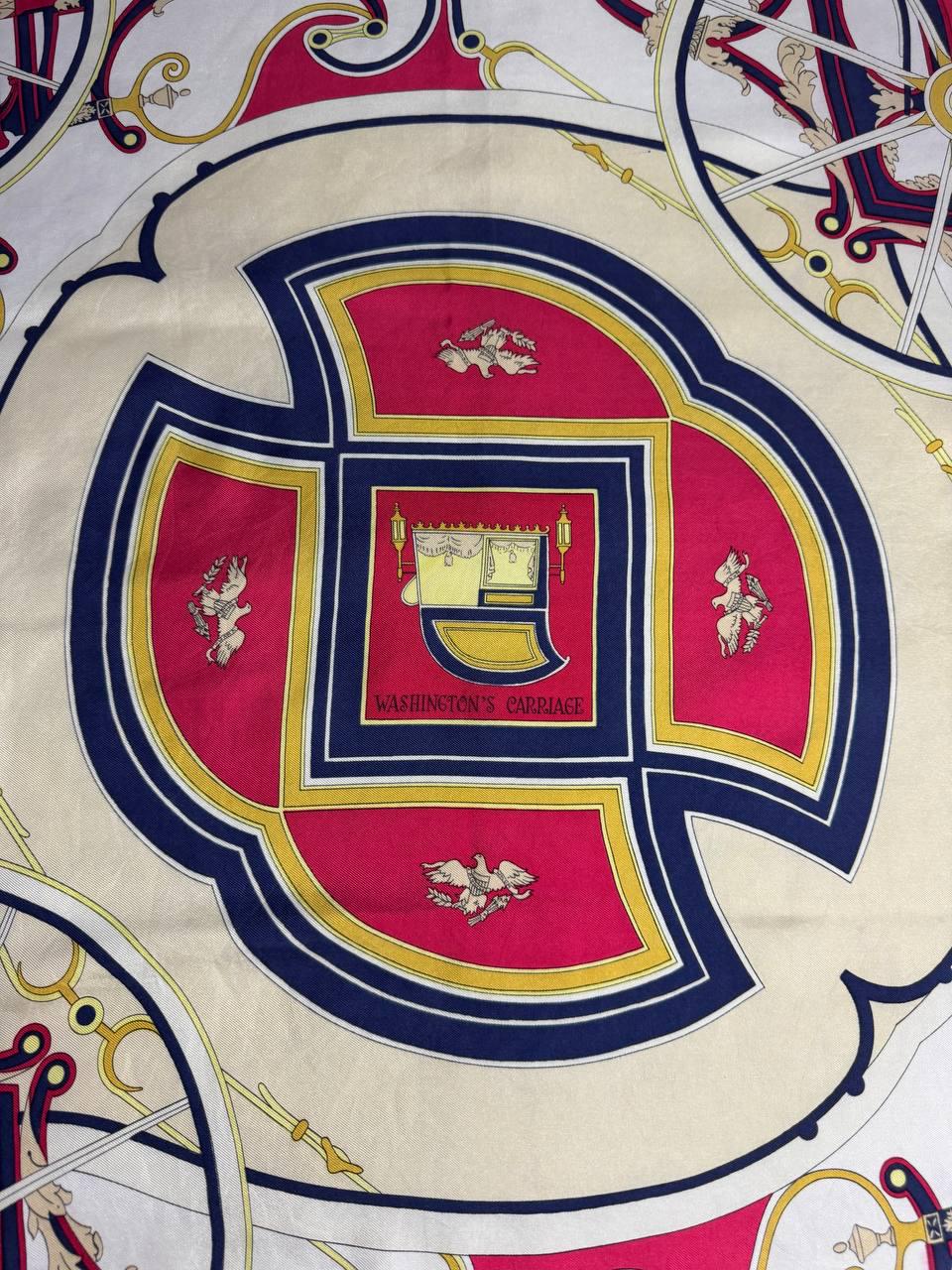 Vintage 90's Hermes Silk Scarf 