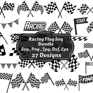Race Flag Svg Png Bundle, Checkered Flag Svg, Racing Flag Svg, Race Flag Svg, Racing Flag Cut File, Racing Flags Svg, Instant Download