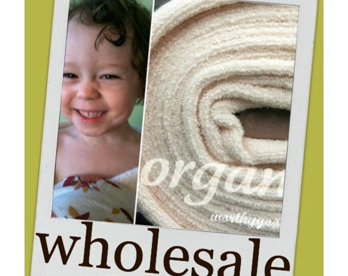 10 Yards Organic Terry Cloth Fabric by the Yard Yardage Etsy