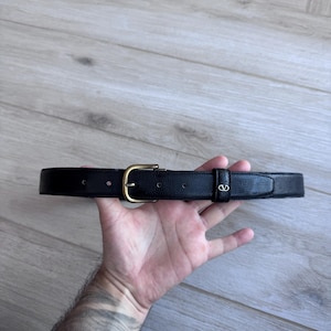 Vintage Gianni Valentino Leather Belt - Etsy