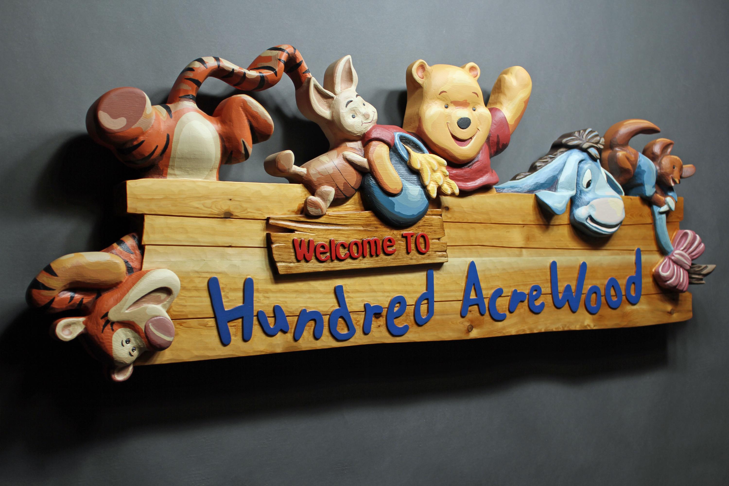 Image showcasing Custom Carved Wood Sign, 3D Handmade Personalized Decor - Etsy