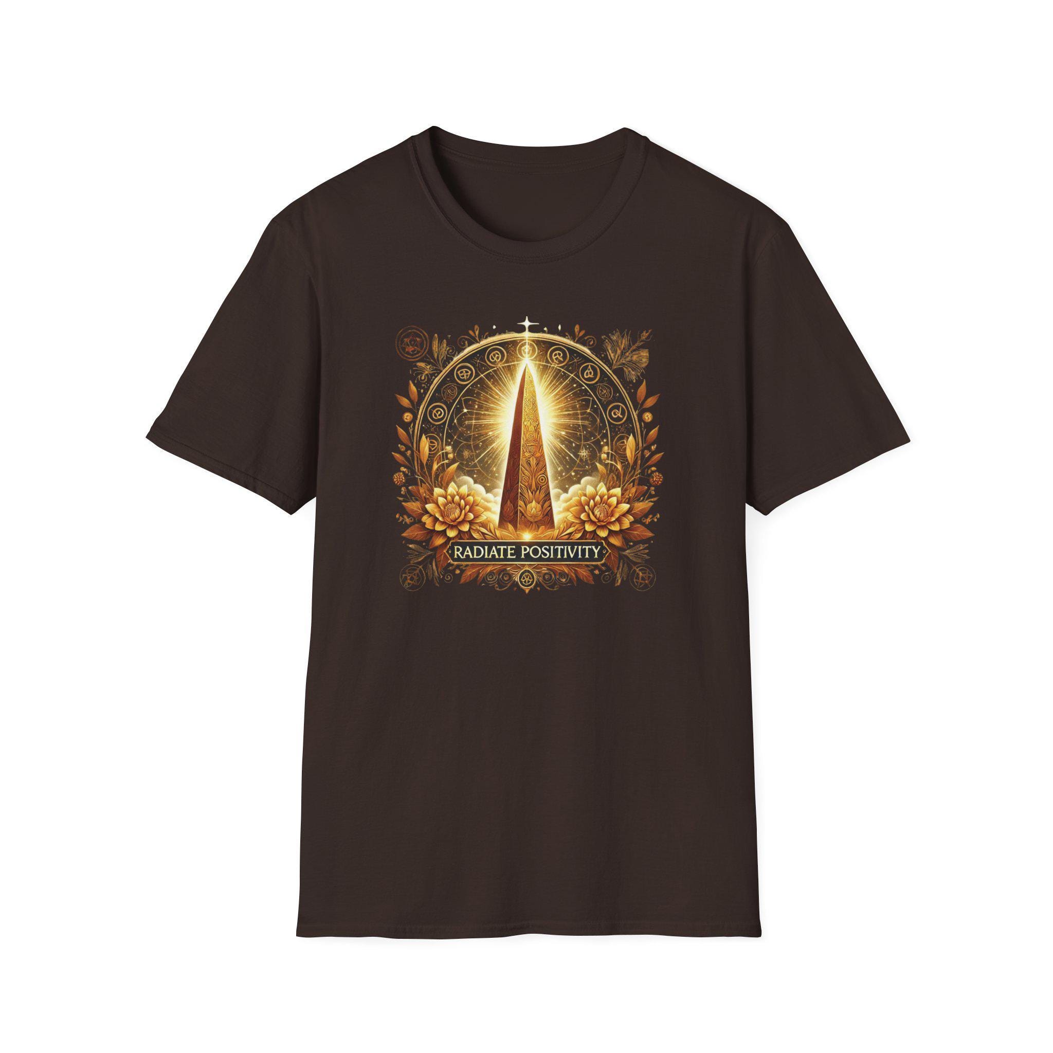 Radiate Positivity Obelisk Unisex T-Shirt