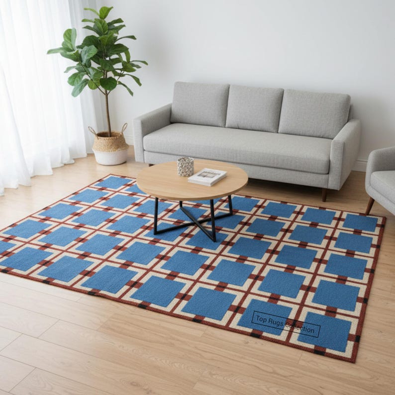 Matilda Goad Rug Matilda Goad Plaid Hand Tufted Rug Luxurious Designer Large Area Rug ...
