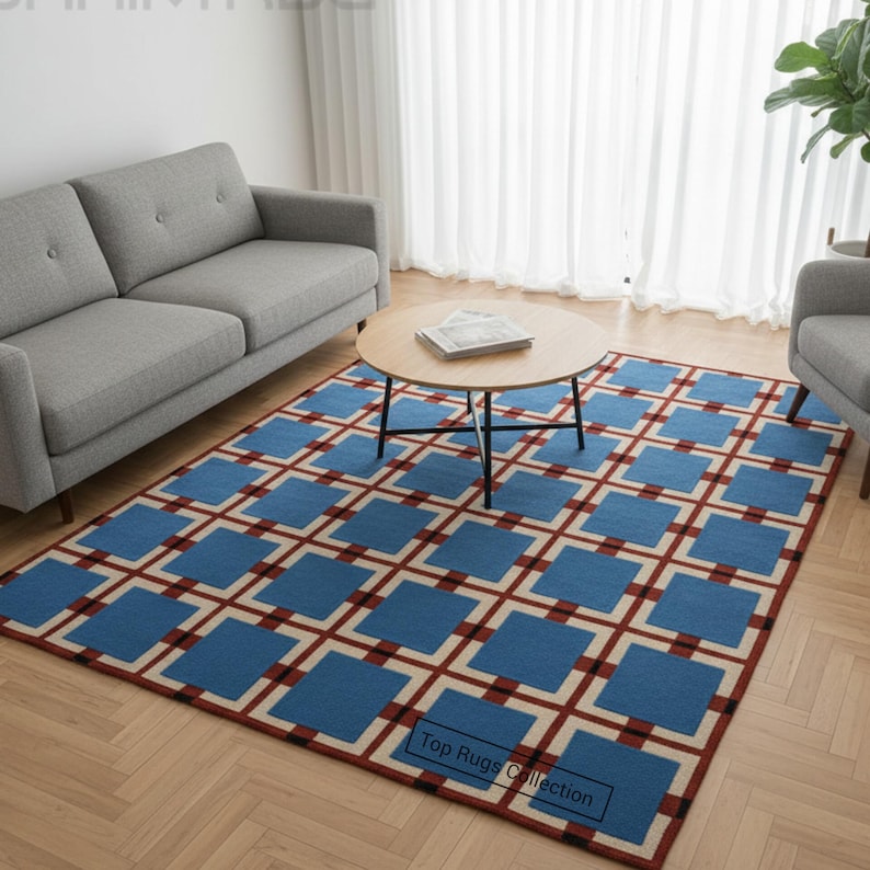 Matilda Goad Rug Matilda Goad Plaid Hand Tufted Rug Luxurious Designer Large Area Rug ...