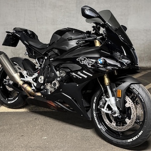 Autocollants Stickers Sponsor BMW S1000RR - Blanc - Set Pour Belly Pan - Neuf