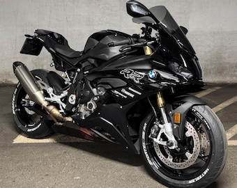 BMW S1000RR 2024 Decal Set: Custom Vinyl Logos