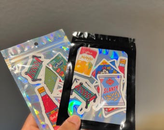 Pakistani Snacks Sticker Set: Desi Childhood Memories