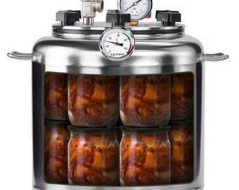 Canning autoclave А16 Gas (for open flame)