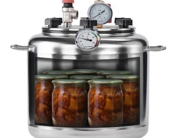 Canning autoclave А8 Gas (for open flame)