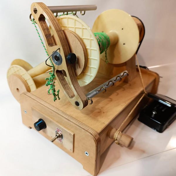 Electric spinning machine.           Ships from EU | No Customs Fees