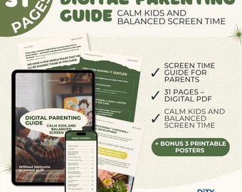 Digital Parenting Guide – Calm Kids and Balanced Screen Time