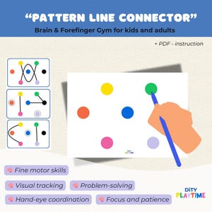 Dots Exercise Routine Dots Activity Pack – 18 Printable Neuro Exercises for Kids - Etsy