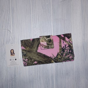 Cartera triple - Cartera para mujer - Cartera de tela - Funda para chequera - Ranuras para tarjetas - Cartera para efectivo - Cartera con girasoles - Regalo para ella - Listo para enviar