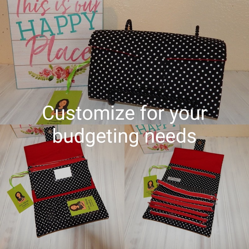 Cash Budget Wallet Budgeting System Money Envelope Wallet Etsy
