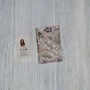 Cartera delgada para mujer, cartera pequeña para mujer, cartera lavable, cartera de tela para mujer, cartera plegable, cartera mini