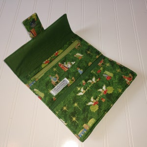Cartera de mujer - Cartera de tela - Billetera - Tarjetero - Regalo - Cartera de mariposas - Cartera de pájaros - Envío inmediato