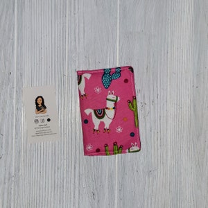 Cartera delgada para mujer, cartera pequeña para mujer, cartera lavable, cartera de tela para mujer, cartera plegable, cartera mini