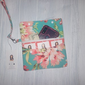 Wristlet Wallet - Phone Wristlet - Wristlet Purse - Wristlet - Clutch - Coin Pouch - Card Slots -  Gift for Mom - Bridesmaid - Phone Wallet