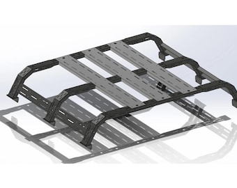 Dodge Ram 1500 Rack Files: DIY Engineering Drawings (PDF, DXF, SolidWorks)