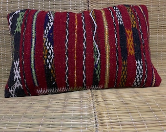 handmade Moroccan Handmade Pillow Cover | Mixed Colors Throw Cushion | Boho Home Decormoroco pillows