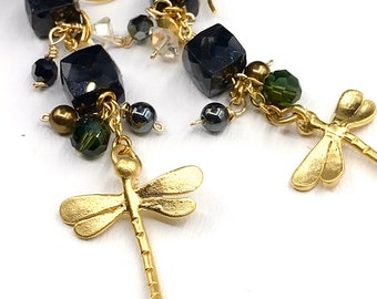 gilded gold dragonflies women's classics